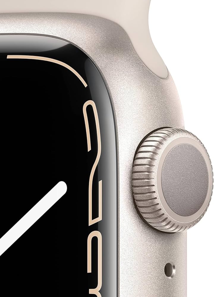 Amazon.com: Apple Watch Series 7 (GPS, 41mm) Starlight